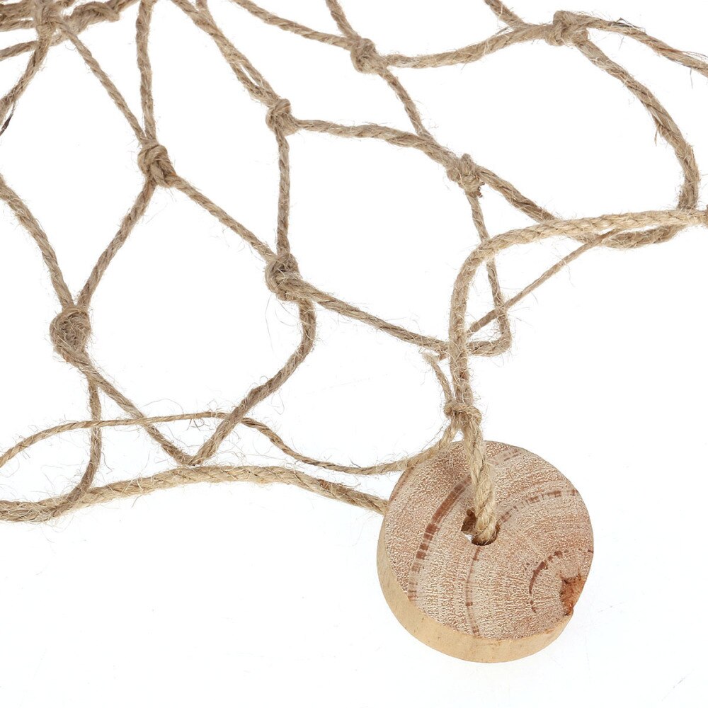 100*200cm Mediterranean Style Decorative Fish Netting Marine Fishing Net Wall Decoration Photographing Background