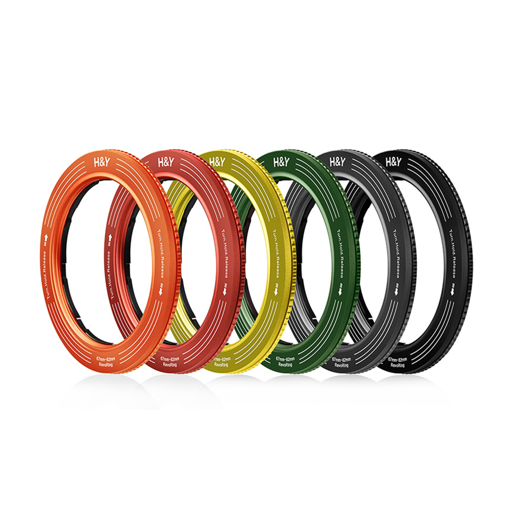 H&y revoring kamerazubehör objektivfilter step-up-ringe variabler adapterring 37-49mm 46-62mm 52-72mm 67-82mm 82-95mm