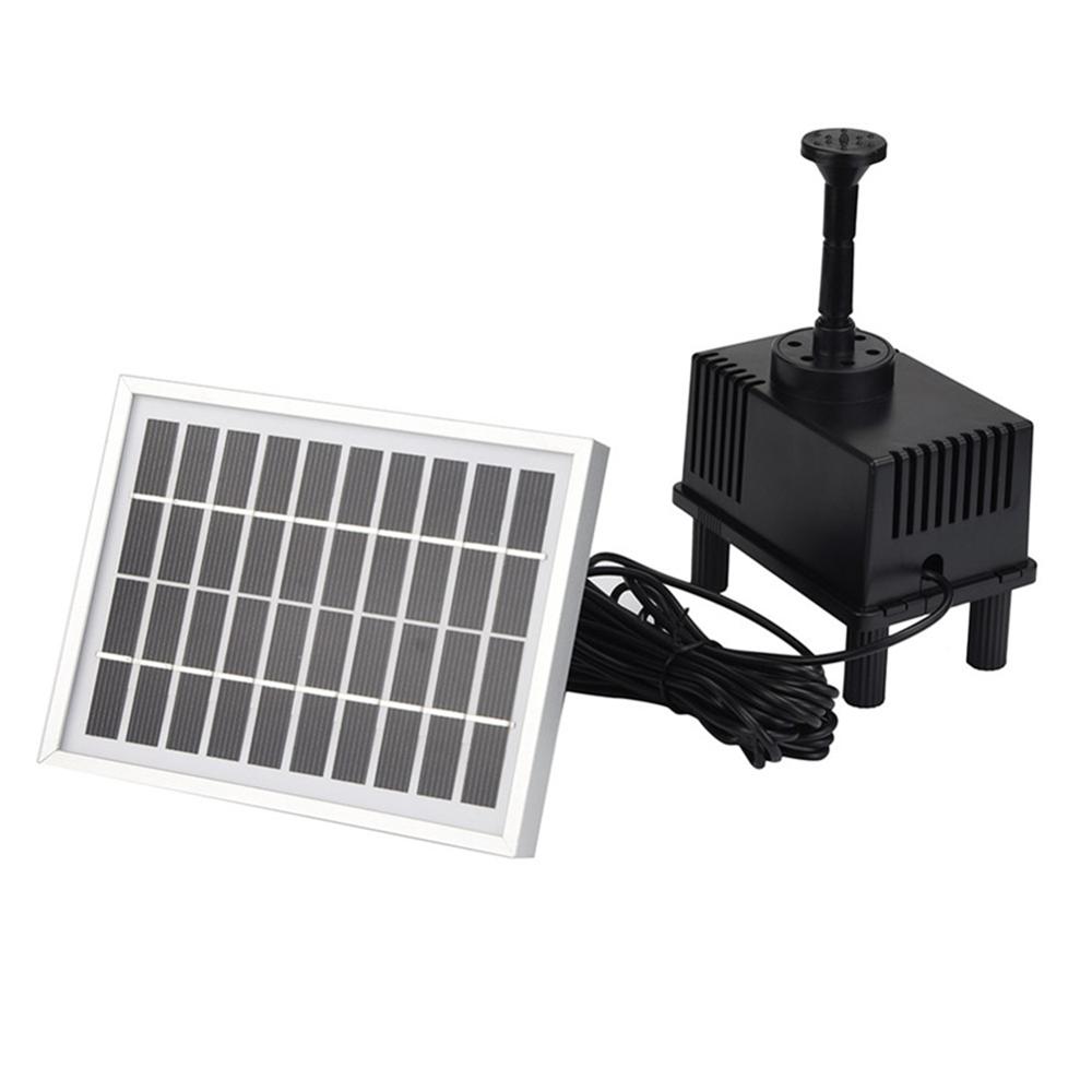 1.8w zonne-waterpompen, dompelpomp voor buiten, tuin, fontein, aquarium, vijver, borstelloze zonnepomp met zonnepaneel