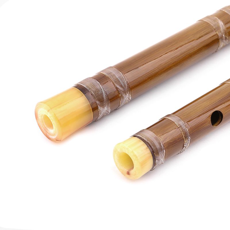 Flûte de Bambou Chinois Bois C D E F G Clé Flûte Traversière DiZi Directe