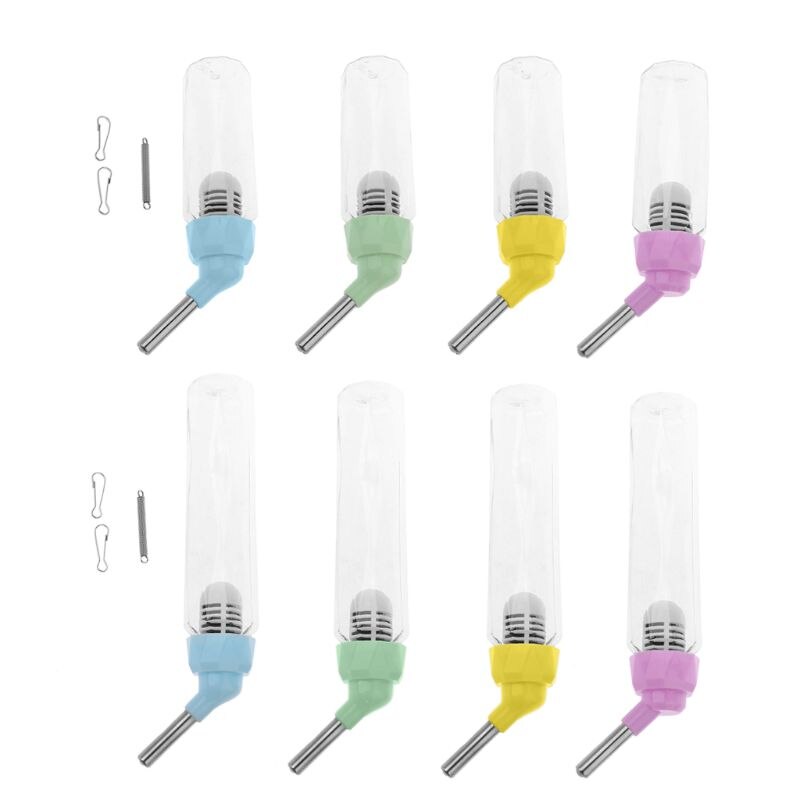 Pet Leak Proof Guinea Pig Water Bottle Hamster Cage Hanger Water Dispenser