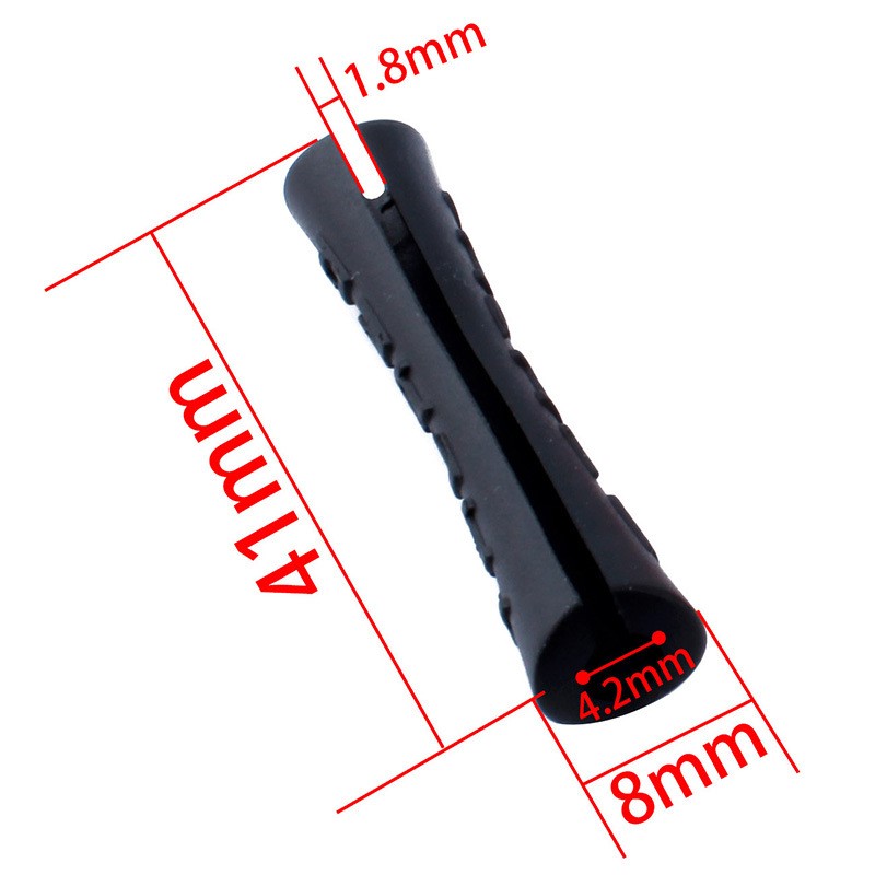 Fiets Mouw Verf Rubberen Kabel Beschermer Voor Pipe Line Brake Shift 1/2 Stuks 2 Kleuren Ultralight Mtb Frame beschermende Gidsen