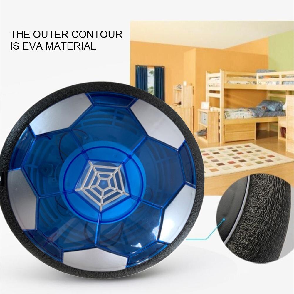 freundlicher Spielzeug schweben FußBall Ball Wiederaufladbare Luft Lustige Mit LED Licht FußBall Schaum Spiel Dämpfung Für Drinnen R8C7