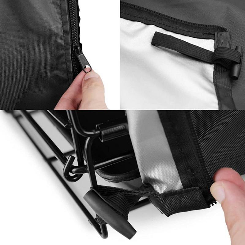 Oxford-Juste de chenil pour chien, anti-poussière, imperméable, pliable, extérieur, grands, moyens et petits chiens, housse de caisse métallique