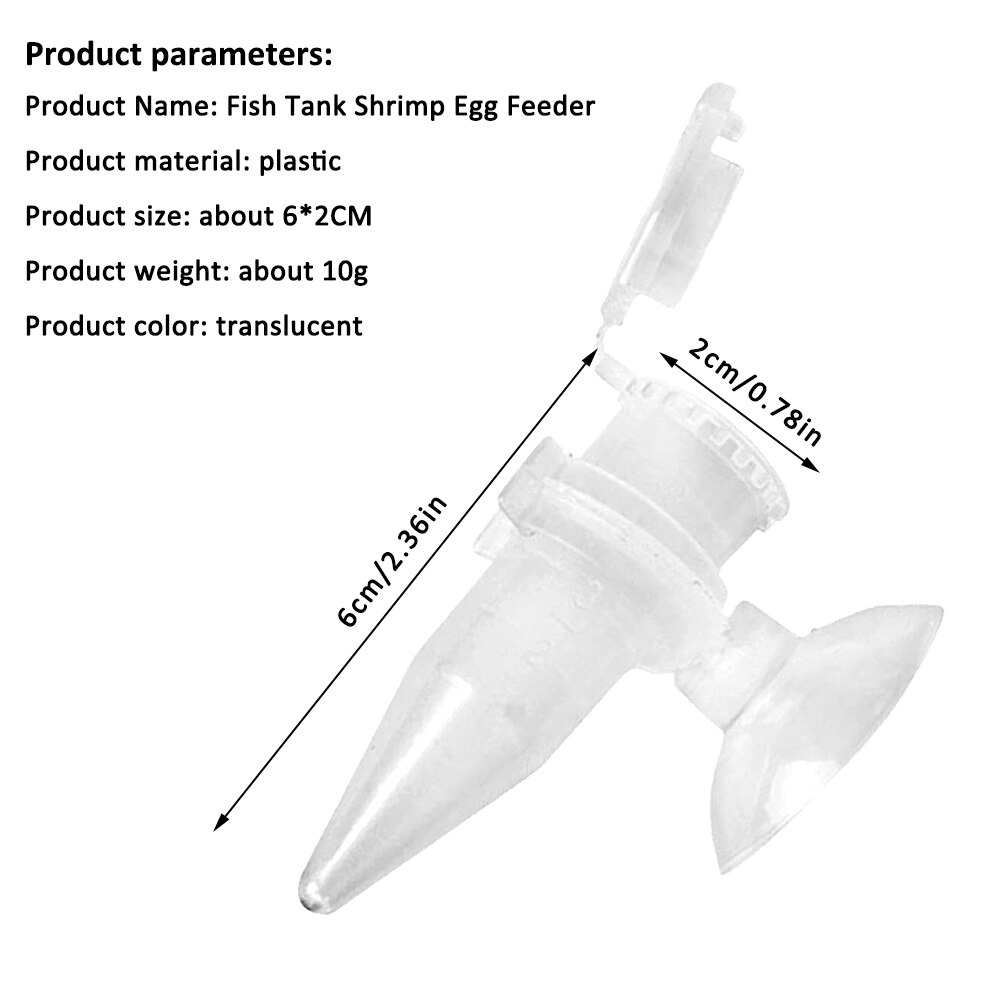 Automatic Fish Feeder Tapered Aquarium Red Worm Feeding Feeder Worm Funnel Cup Fish Food Feeding Tool Aquarium Accessories