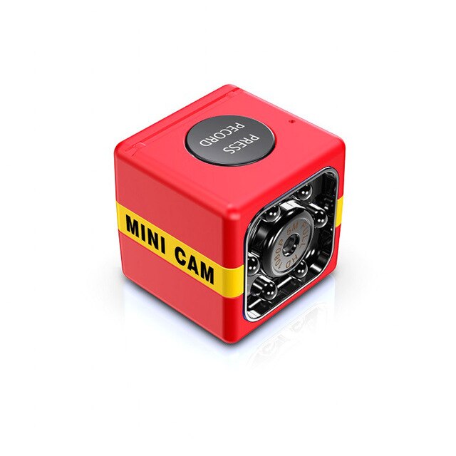 Full HD 1080P Mini Camera DVR Micro Camera Motion Detection Night Vision Car Recorder Camcorder Portable Outdoor Sports Cam: Red Camera