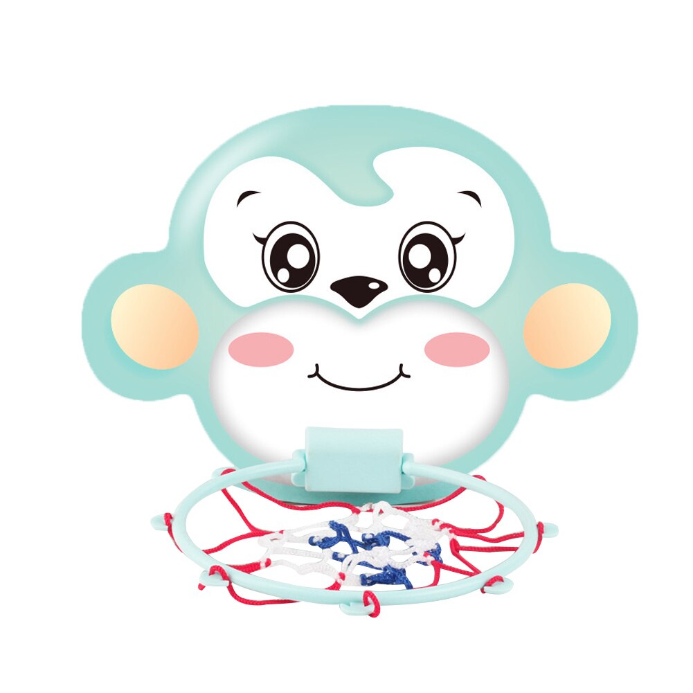 Cartoon Animal Basketball Board Indoor Fitness Sports Mini Basketball Hoop For Children - Basketball Board: Monkey