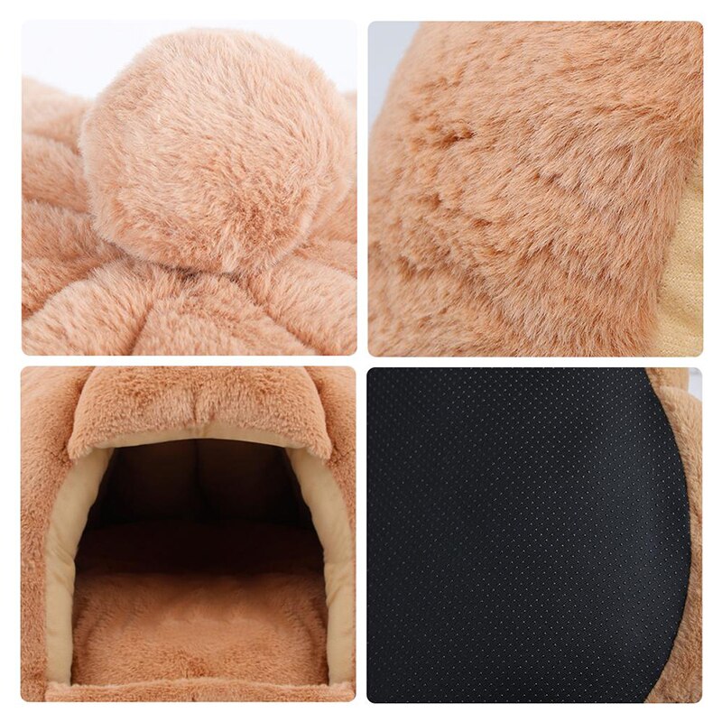 Cama suave para perros, cueva para gatos, casa para mascotas, cálida para invierno, camas para gatos de , cama para perros, cesto para cojín para perros, productos para gatos