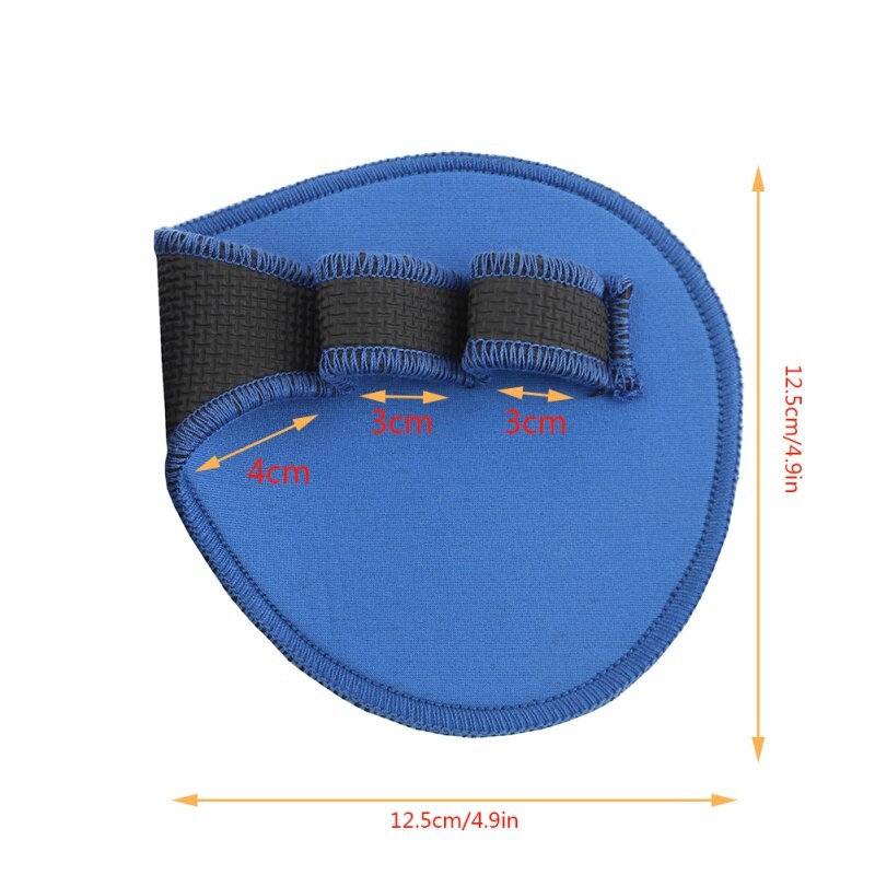 AntiWeight Lifting Training Gloves Fitness Sports Dumbbell Grips Pads Gym Exercises Hand Palm Protector Weight Lifting