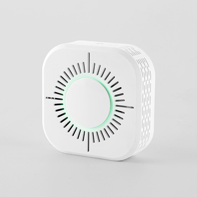 Detector de humo inalámbrico Compatible con Sonoff RF Bridge para seguridad de Alarma de casa inteligente 433MHz sensible vida súper Larga modo de reposo
