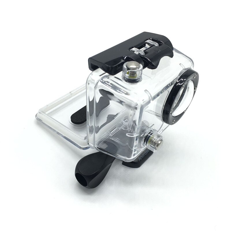 Anordsem funda carcasa impermeable para buceo esqueleto con lente para Gopro Hero 2