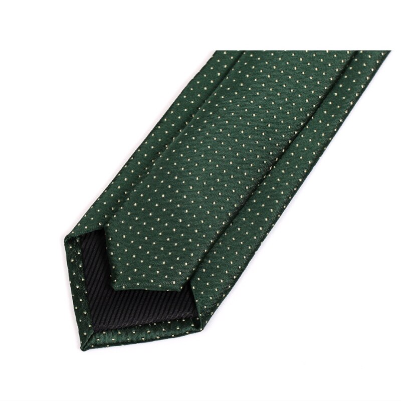 Corbata verde de 6CM para hombre, traje de negocios de , corbata de cuello Formal a la , corbatas delgadas con caja de , novedad de