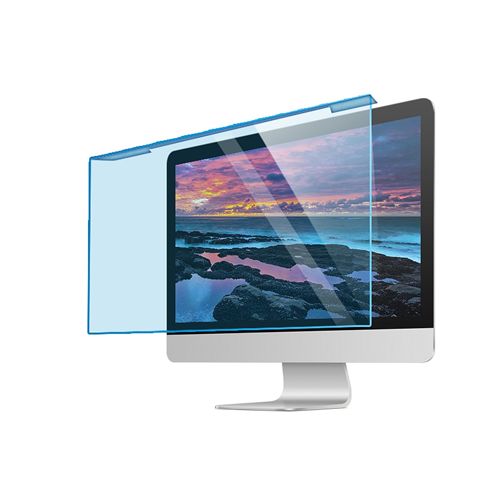 Hanging Blue Light Blocking Screen Protector High-transmittance Anti-UV Eye Protection Film for 17.3-19.5&#39;&#39; Desktop Monitor