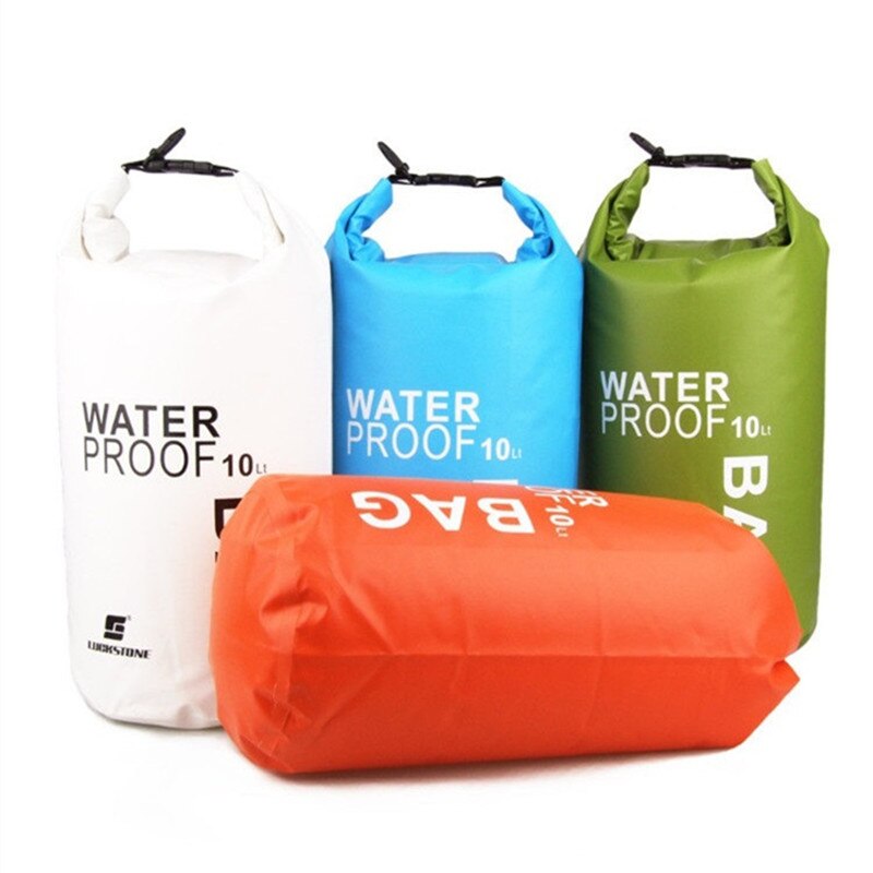 Camping Wandelen Pvc Waterzak Waterdichte Tas Camping Dry Bag Outdoor Reizen Ultralight Rafting Bag Drift Tas Waterdichte Doos 10L