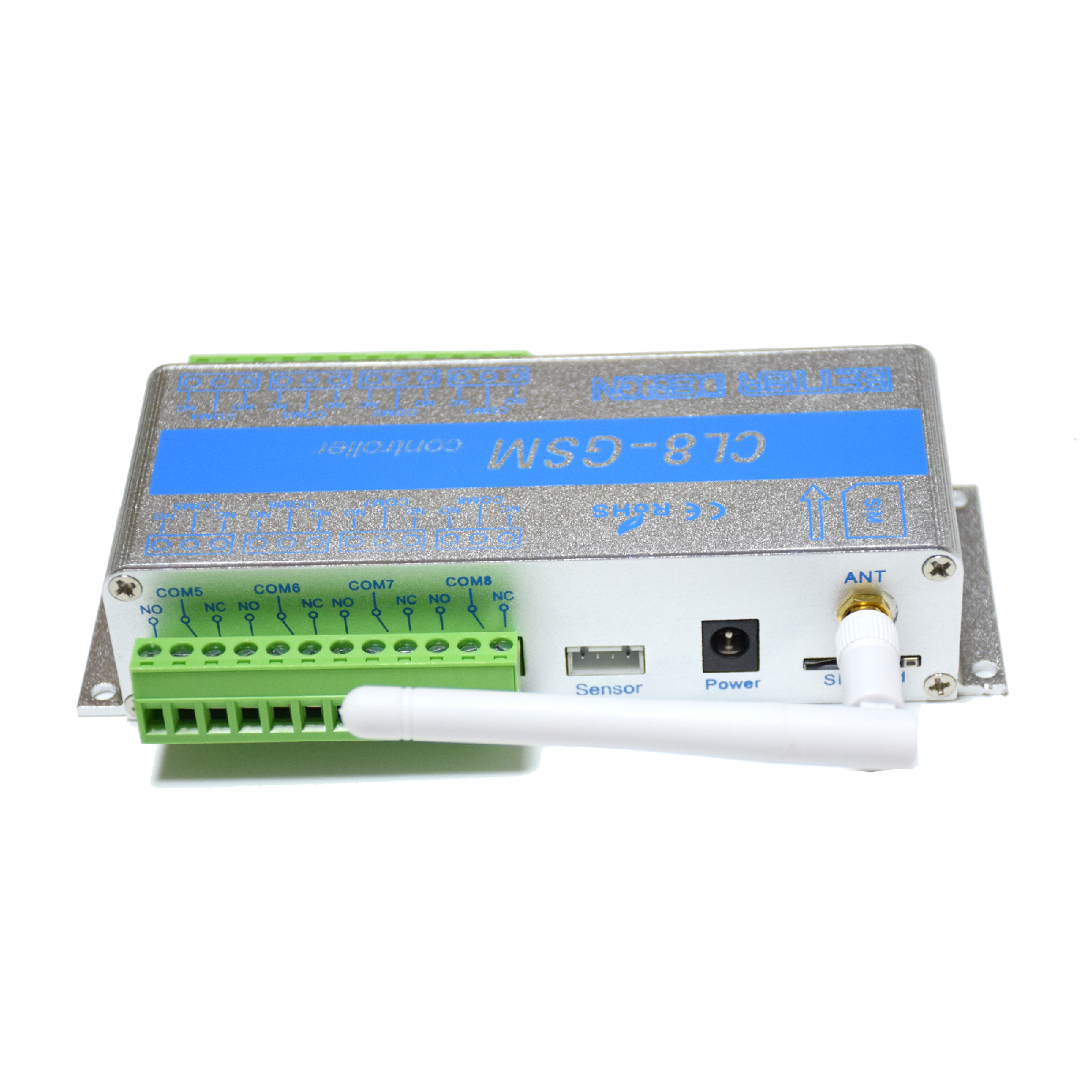 Anpwoo 8 Kanaals Relais CL8-GSM Sms Gsm App Remote Controller Wireless On/Off Schakelaar Voor Gate Deuropener Operator