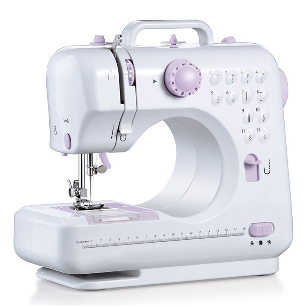 Naaimachine Fanghua 505 Naai Mini Handleiding Draagbare Assistent Thuis Elektrische Desktop Multifunctionele Dikke Afsluitbare