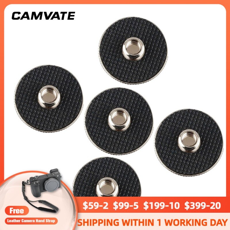 5 Pcs Camera Schroefdraad Adapter Quick 1/4 Vrouwelijke 3/8 Mannelijke Camara Schroef Voor Statief Dslr Qr Plaat Foto studio C0983
