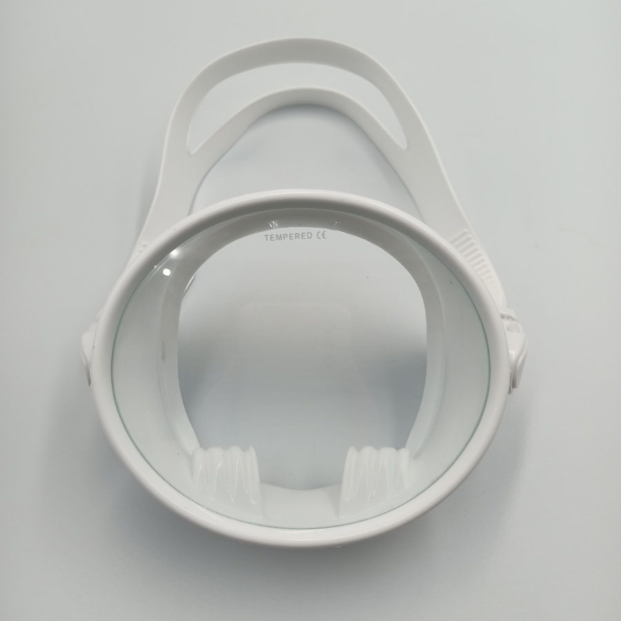 Snorkelling Mask Anti Leak Full Face Snorkel Set 180 Panoramic View Classic Round Dive Equipment diving mask: green