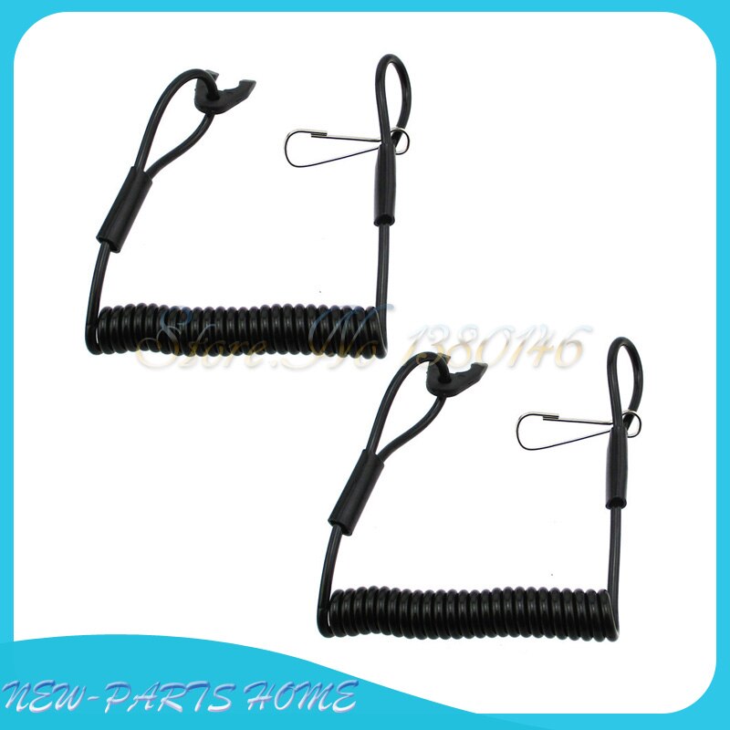 2x Kill Switch Veiligheid Tether Lanyard Cord Voor POLARIS ARCTIC CAT TIGER SHARK VIRAGE OCTANE