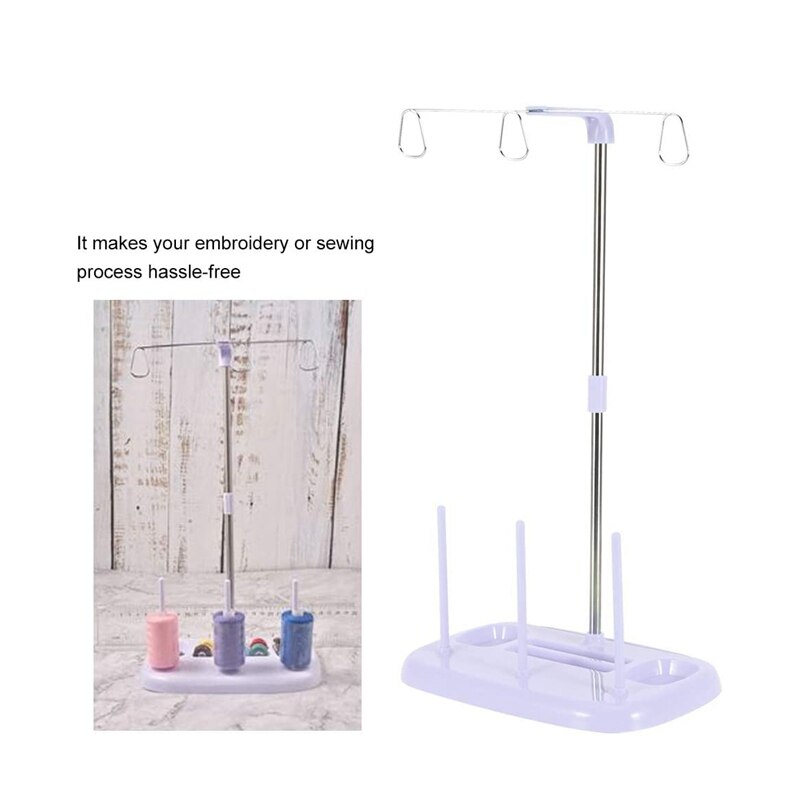 1 Cone Embroidery Thread Stand Pe Material Spool S... – Grandado