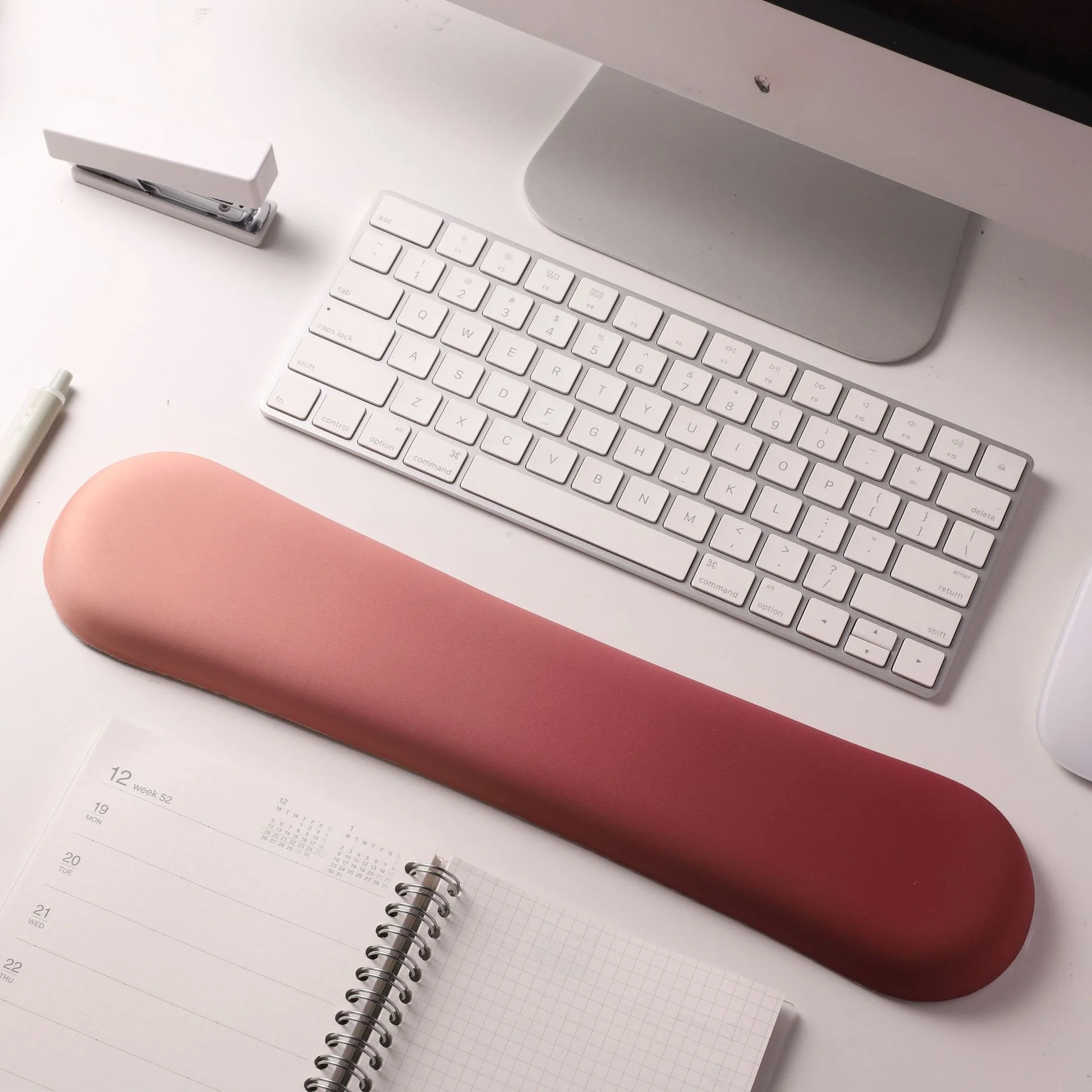 Polssteun Muismat Toetsenbord Pad Set Ergonomisch Kussen Gaming Muizen Mat Office Home Pc Laptop Desktop 3d Hand Ondersteuning Muismat