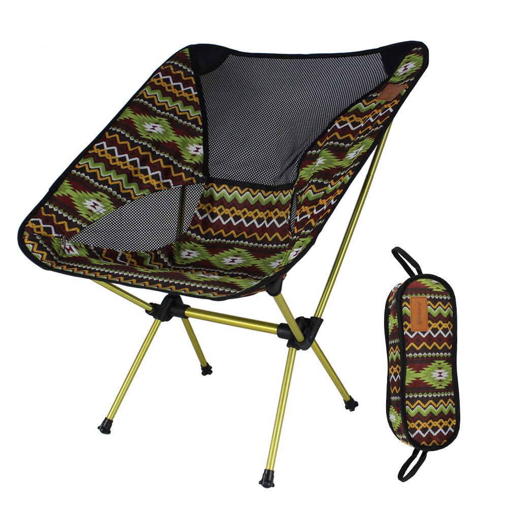 Shinetrip A162 Außen Tragbaren Klappstuhl Sitz Klapp Hocker Für Angeln Camping Picknick Garten Grill Strand Rucksack: indisch Kaffee