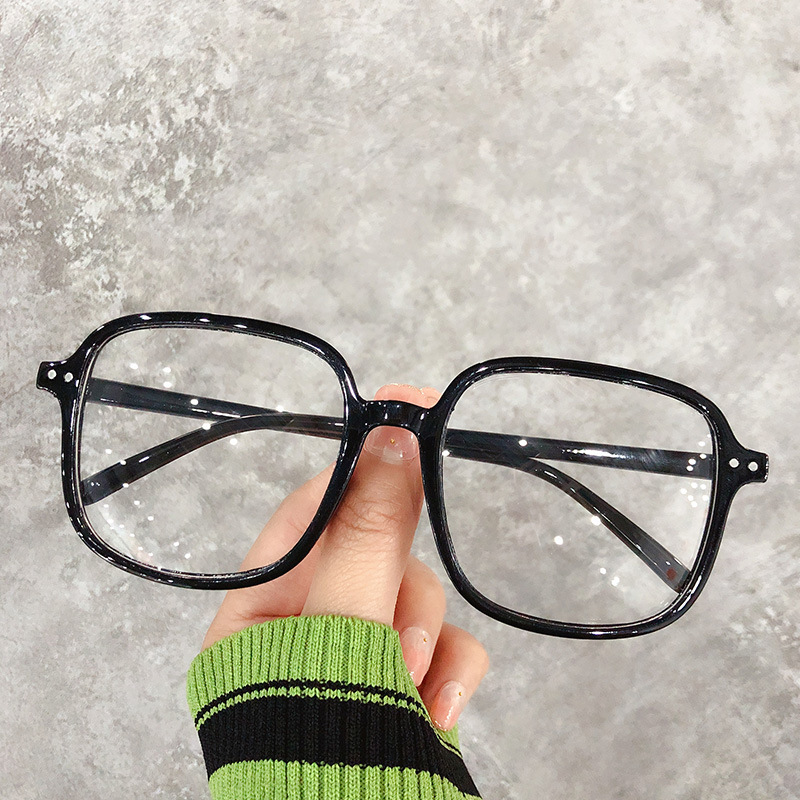Elbru Myopie Brille Frauen Männer Klar Großen Rahmen Kurzsichtig Brillen Kurzsichtig Lesen Brillen Dioptrien 0-1-1,5-5