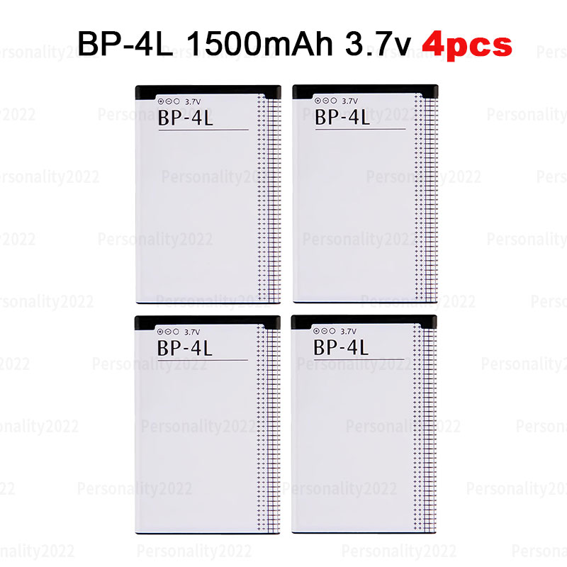 BP-4L BP 4L batterie 1500mAh pour Nokia E61i E63 E71 E52 E55 6650F N97 E95 E72 E90 N810 E71X Batteries rechargeables pour téléphone portable: BLEU CIEL