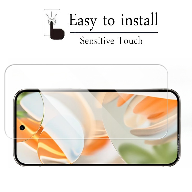 Vidro temperado livre de poeira para Google Pixel 9Pro/9a/9/8Pro/8a/8/7a/7 Protetor de tela fácil de instalar para Google Pixel 9 Pro XL