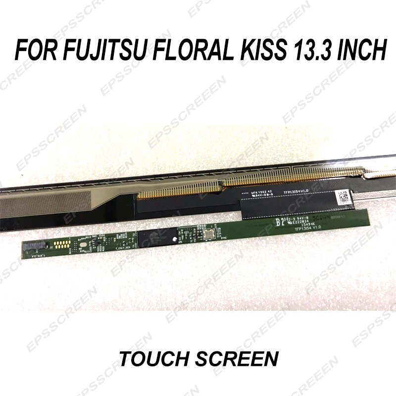 replacement 13.3 touch panel for Fujitsu Floral Kiss lifebook screen digitizer display front glass screen women laptop