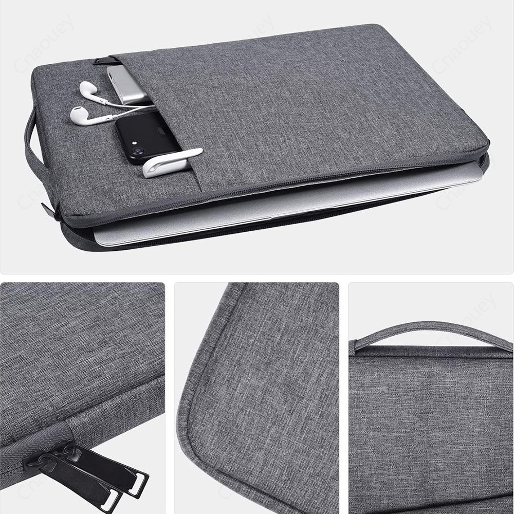 Torba na laptopa, etui na notebooka HP 13.3" 13.5" 14" 15.6" 16", wodoodporna, z zamkiem błyskawicznym, przenośna osłona na notebooka HP 11.6" 12.5"