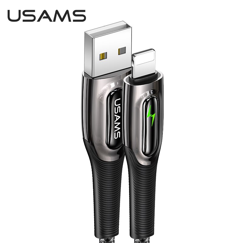 USAM Cavo Usb Smart Power Off Per il Cavo di iPhone 11 pro Max 12 Xs Xr X SE 8 7 6 più di 6s veloce cavi di ricarica Per il iPhone Caricabatterie