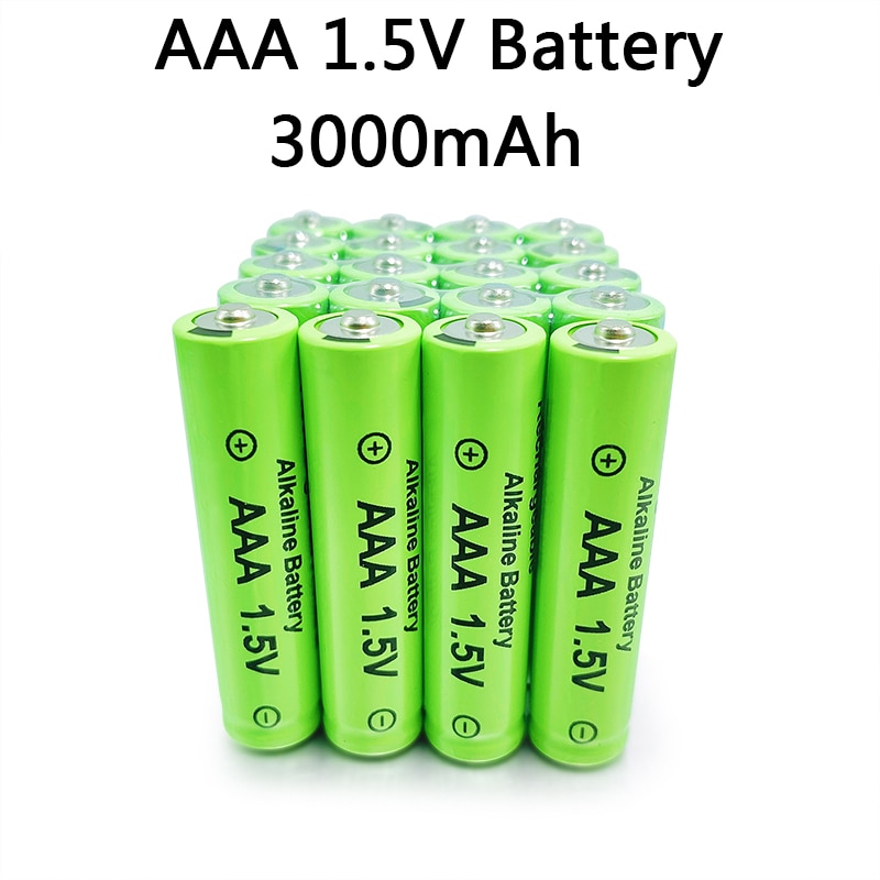 AAA battery 3000mAh 1.5V alkaline AAA rechargeable battery for remote control toy light battery high capacity Long endurance