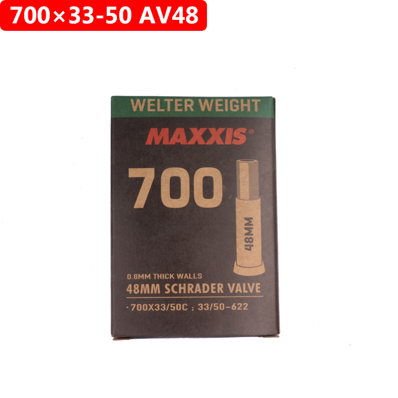 MAXXIS WELTER WEIGHT Bicycle Inner Tube 26 27.5 29 For MTB Mountain Bike Bicycle AV(SV) FV(PV) 48mm Original Inner Tube: ROYAL BLUE