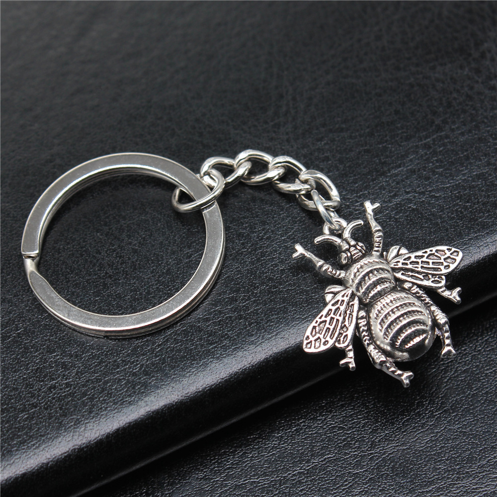 Souvenirs Mannen Sleutelhanger 2 Kleuren 25X25Mm Bee Hanger Sleutelhanger