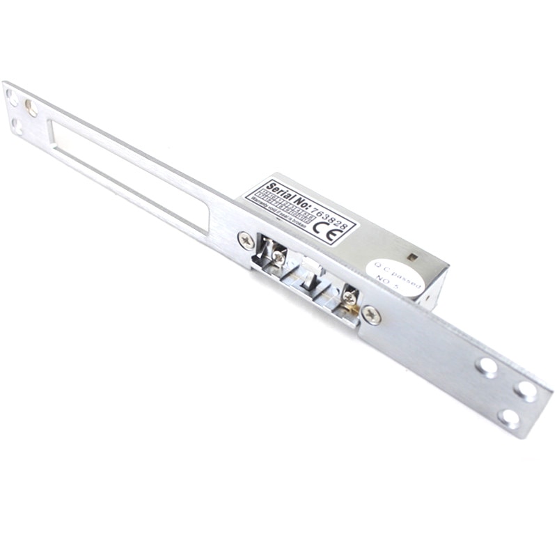 DC12V Long panel Dual port Electric Strike door lock Cathode lock Fail Secure /safe adjustable