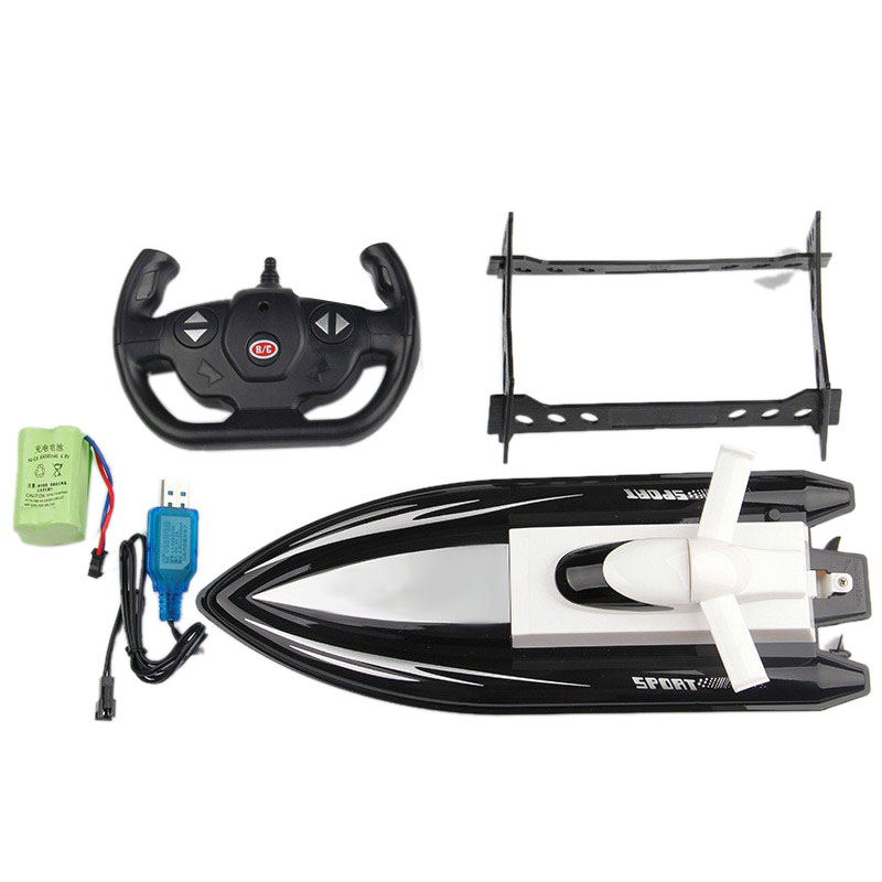 Ashata hors-bord télécommandé Bateau Télécommandé 2 4 G Jouet