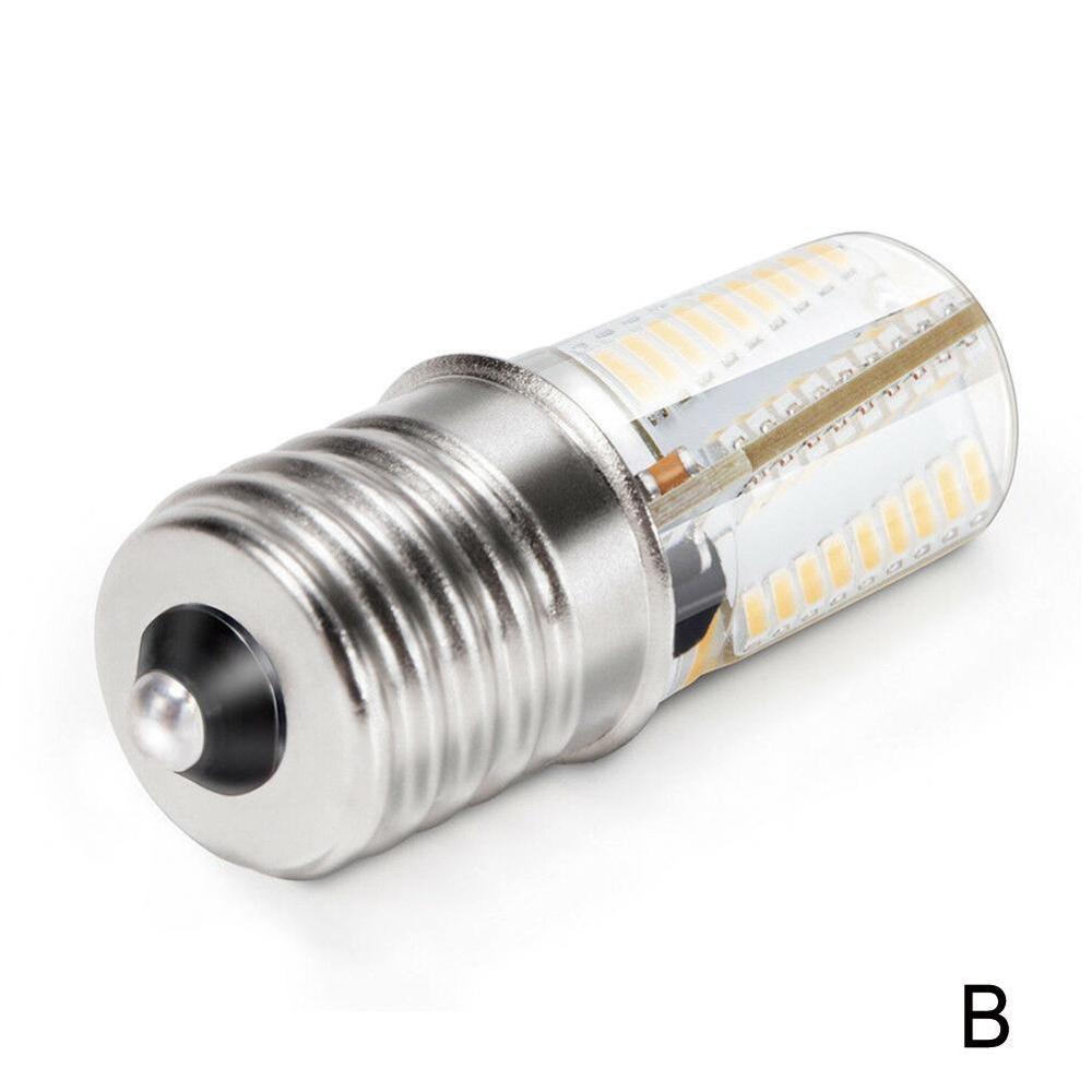 1pc e17 ledet-pærer i mikrobølgeovn 4 watt 6000k hvite dagslyspærer  ac110-130v: Kald hvit