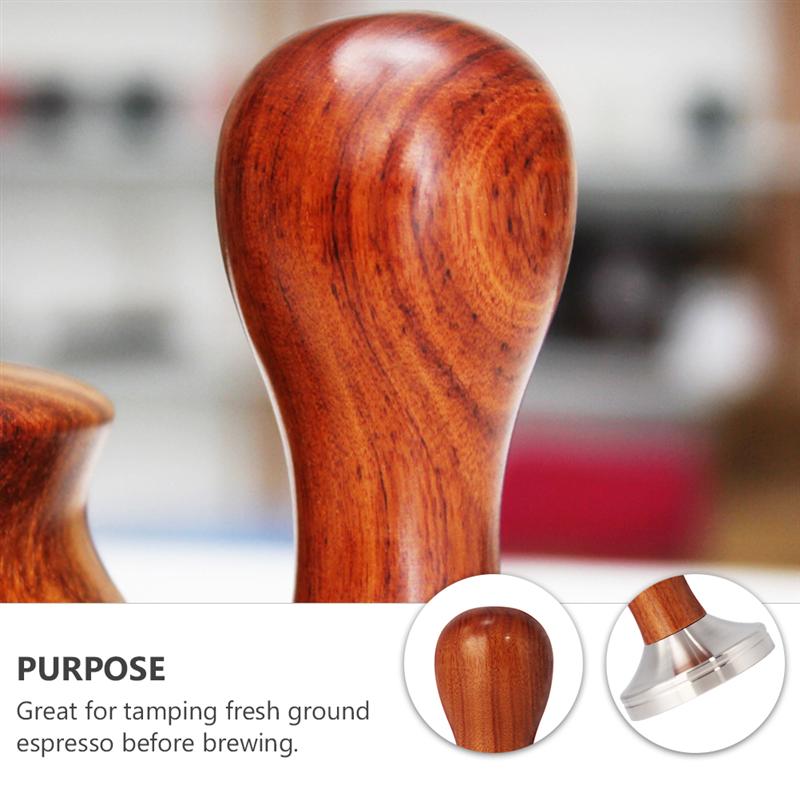 Rustfrit stålkaffe knuser moderne stil kaffebønnepresseværktøj