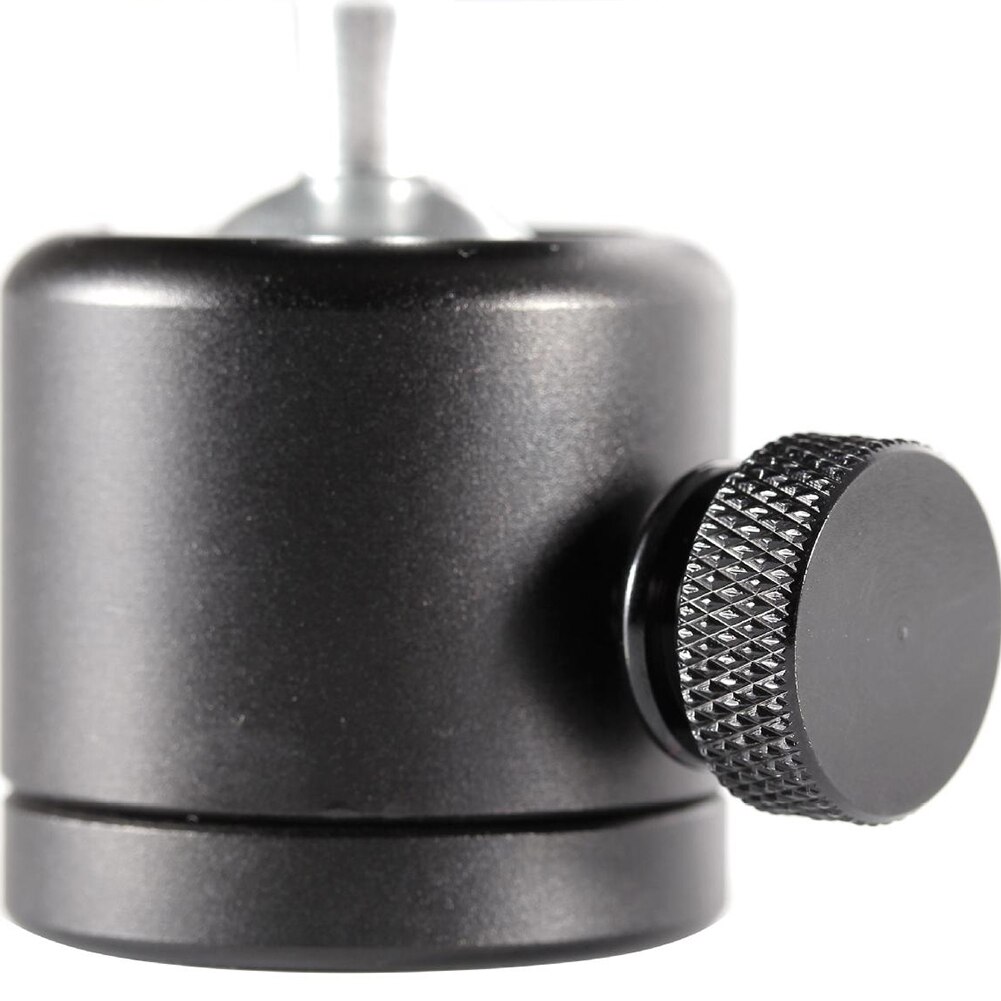 360 Swivel Portable For DSLR Screw Mount Stand Compact Metal Bracket Studio Ball Head Camera Tripod Live Broadcast Holder