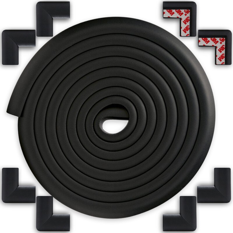 5M + 8 Stuks Baby Veiligheid Corner Protector Kinderen Bescherming Hoeken Tafel Hoek 3M Tape Kind Security Rand hoek Guard Strip