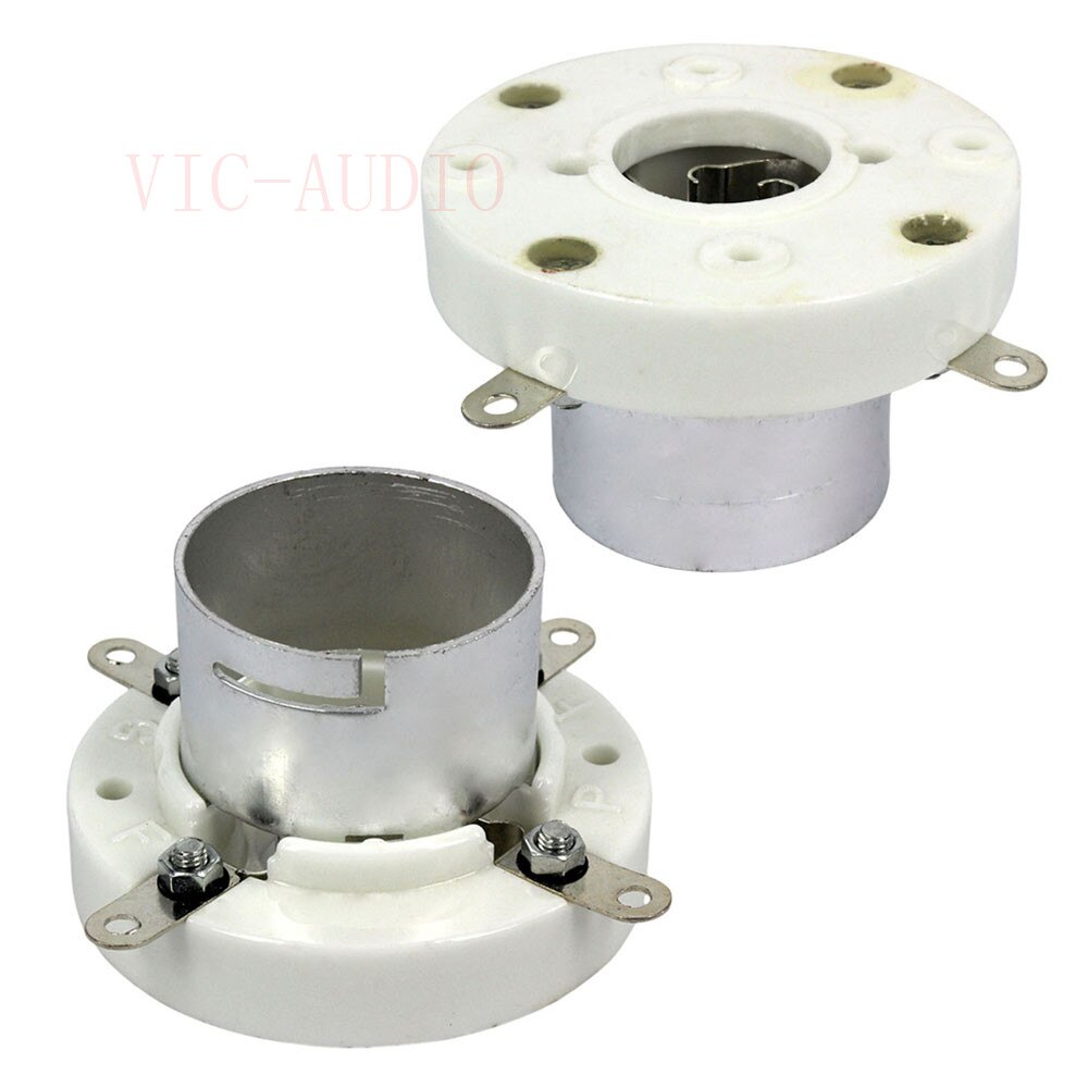 DIY Amplifier 1Piece 4Pins Electronic Tube Socket For 845 805 211 FU-5 Vacuum Tube Socket Audio Amplifier HIFI DIY