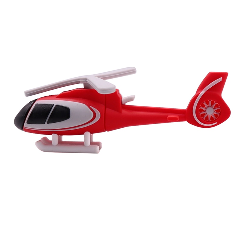 Flash drive 128gb pen drive 64gb usb pendrive 4gb 8gb 16gb 32gb de dibujos animados helicóptero memoria creativa usb flash drive