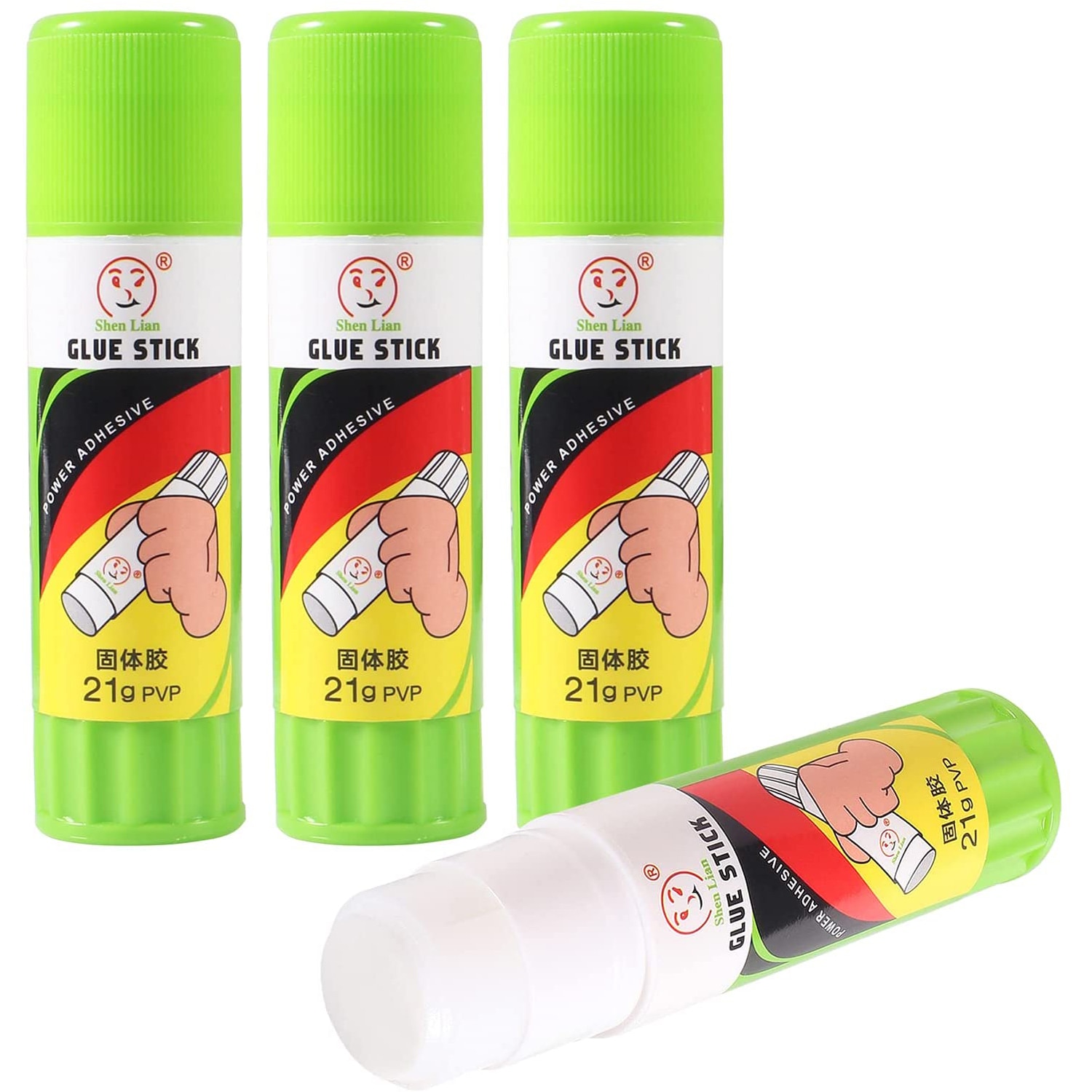 4PCS 3D Printer Solid Glue Sticks Special Non-toxic Washable Glue Stick for 3D Printer Hotbed Parts Accessories: Default Title