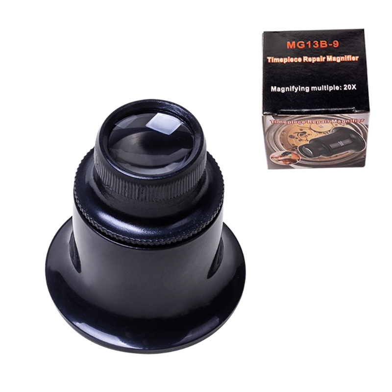 Juweliers Eye Loep Loop Vergrootglas Monoculaire Vergrootglas Voor Horlogemakers Reparatie Eye Loep Glas Gereedschappen 5 Soorten
