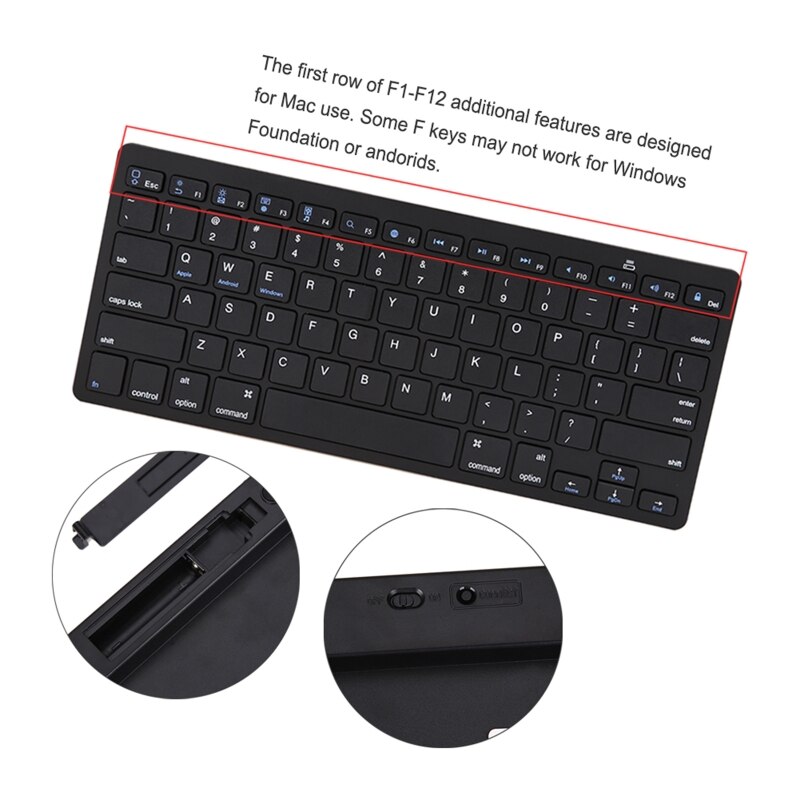 Russian/English/Arabic/French/German/Spanish Layout 2.4G Wireless Ultra Thin Keyboard Mouse Set for Notebook Laptop Desktop PC