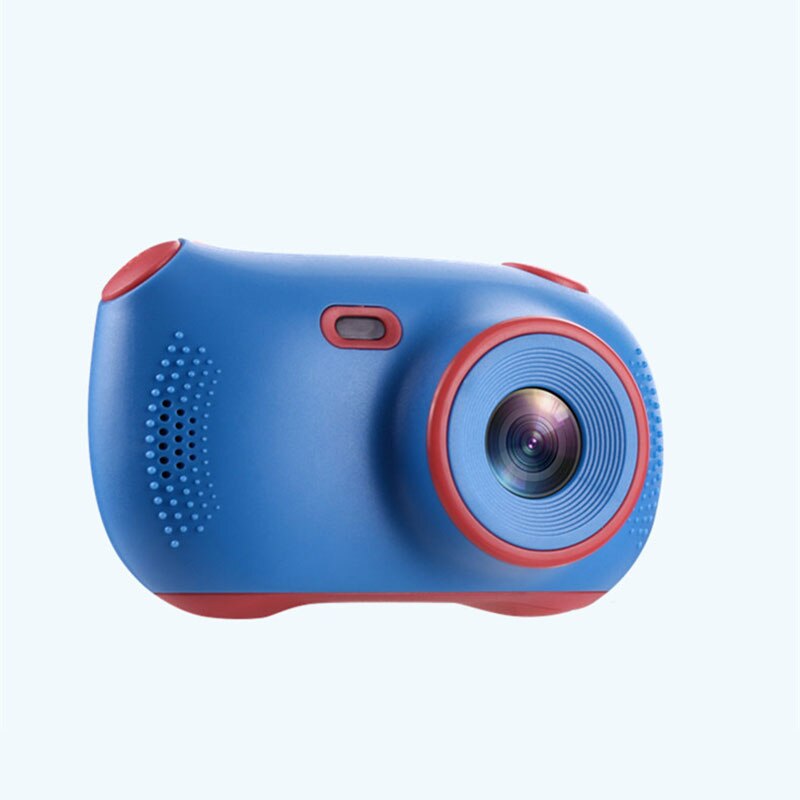 Kids Camera 2.0 Inch Ips Scherm Foto Video Camera Cartoon Digitale Video Camera Voor Kinderen 1080P Hd 18MP Kind mini Camera: Blue / Standard