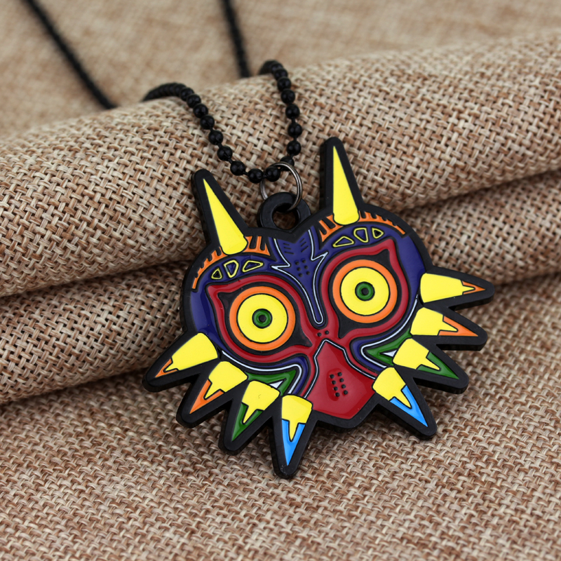 La légende du collier bouclier hylian oeil de Sheikah masque de Majora épée triforce symbole pendentif Zelda larmes du royaume: Argent