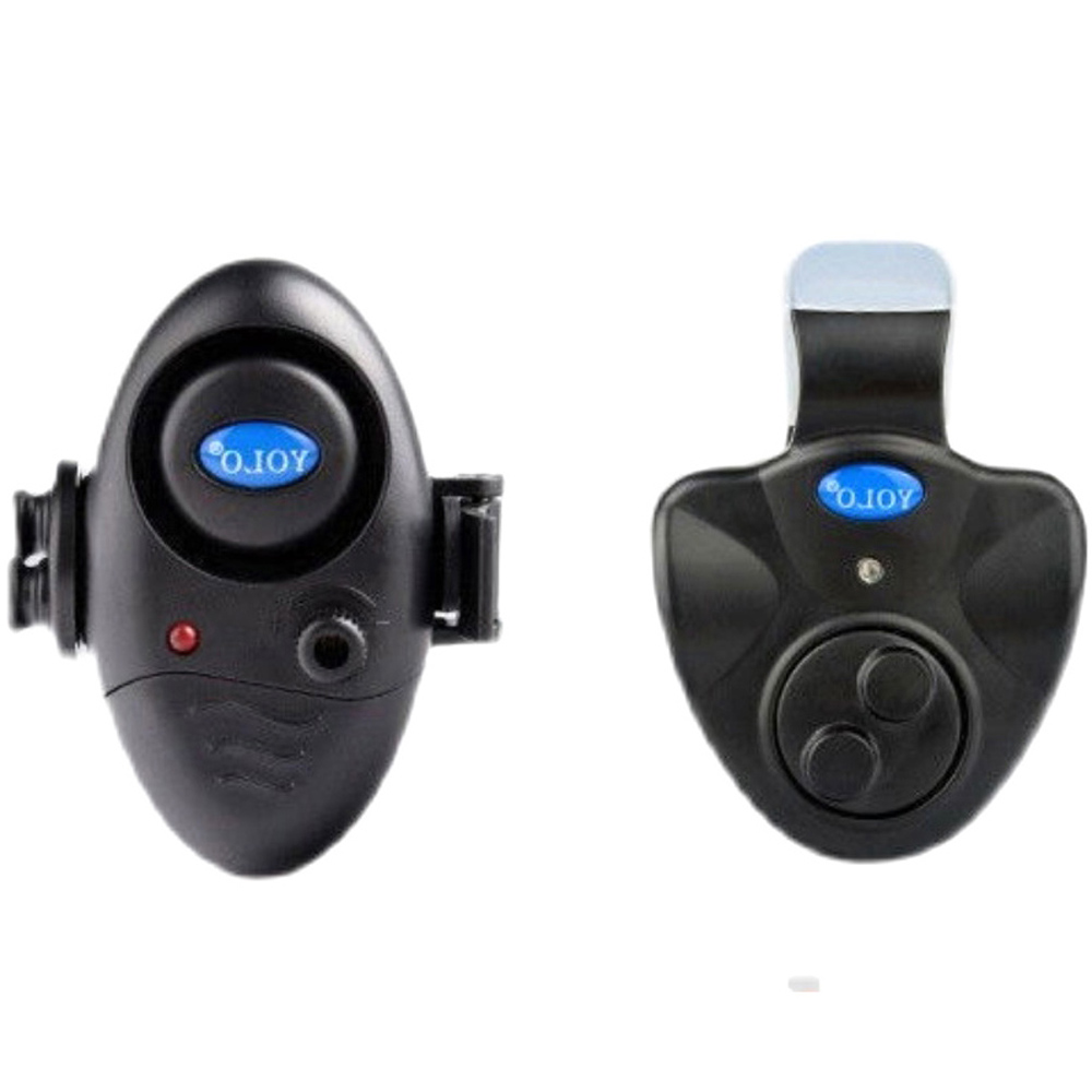 Mini Elektronische Draadloze Vissen Beetverklikker Sound Light Running Gevoelige Mat Vissen Bel Tracker Voor Vis Accessoires Gereedschap: Golden