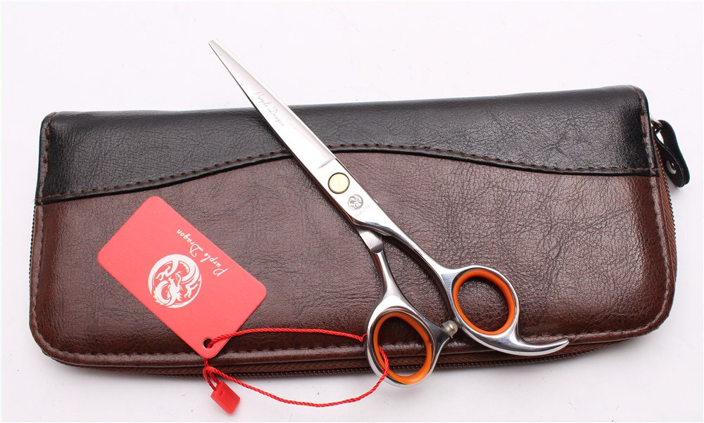Tijeras profesionales para cortar el cabello, herramienta de estilismo Z1008, 5,5 ", 16cm, JP Purple Dragon: Z1008 Yin C 5.5YY